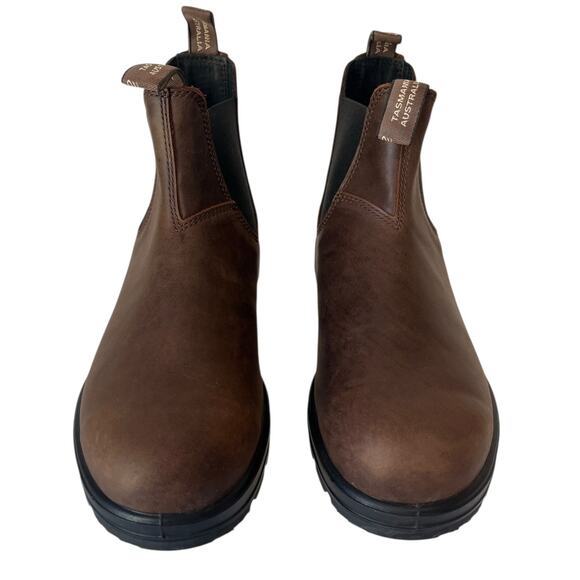 Blundstone Classic Chelsea Leather Boot Antique Brown 1609 Size AU 11 US Men 12 - Picture 6 of 11